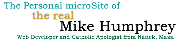 The personal microsite of Mike Humphrey